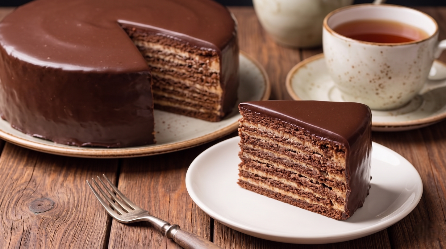 Medovik Ganache